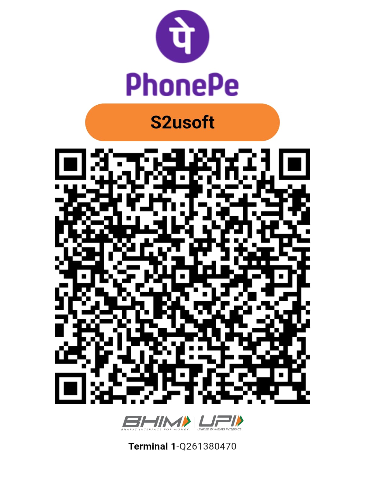 Payment QR code